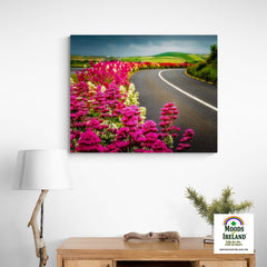 Canvas Wrap - County Clare Summer Country Road - James A. Truett - Moods of Ireland - Irish Art