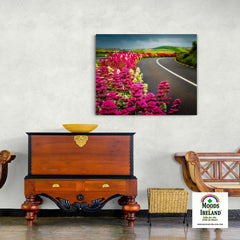 Canvas Wrap - County Clare Summer Country Road - James A. Truett - Moods of Ireland - Irish Art