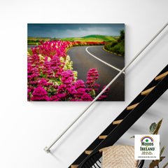 Canvas Wrap - County Clare Summer Country Road - James A. Truett - Moods of Ireland - Irish Art