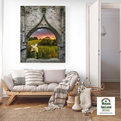Canvas Wrap - Serene Sunset over County Clare - James A. Truett - Moods of Ireland - Irish Art