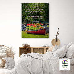 Canvas Wrap - There are Good Ships Irish Friendship Blessing - James A. Truett - Moods of Ireland - Irish Art