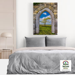 Canvas Wrap - Portal to Irish Summer, County Clare - James A. Truett - Moods of Ireland - Irish Art