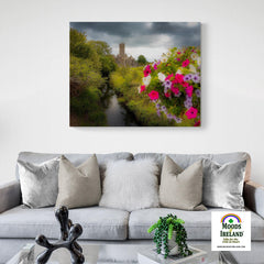 Canvas Wrap - Quin Abbey, County Clare - James A. Truett - Moods of Ireland - Irish Art