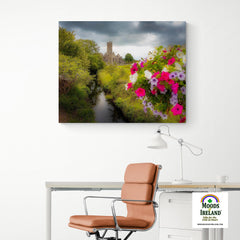 Canvas Wrap - Quin Abbey, County Clare - James A. Truett - Moods of Ireland - Irish Art