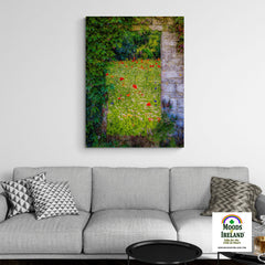 Canvas Wrap - Magical Irish Wildflower Meadow in County Clare - James A. Truett - Moods of Ireland - Irish Art