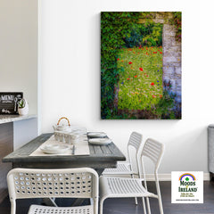 Canvas Wrap - Magical Irish Wildflower Meadow in County Clare - James A. Truett - Moods of Ireland - Irish Art