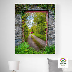 Canvas Wrap - Portal to County Clare Country Road - James A. Truett - Moods of Ireland - Irish Art