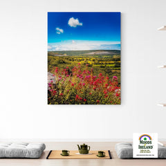 Canvas Wrap - Summer Burren Vista from Aillwee Cave, County Clare - James A. Truett - Moods of Ireland - Irish Art