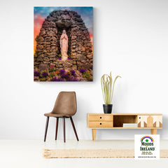 Canvas Wrap - Sancta Maria Grotto, Kilnamona, County Clare - James A. Truett - Moods of Ireland - Irish Art