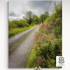 Canvas Wrap - County Clare Country Road at Gortglass Lough - James A. Truett - Moods of Ireland - Irish Art