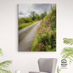 Canvas Wrap - County Clare Country Road at Gortglass Lough - James A. Truett - Moods of Ireland - Irish Art