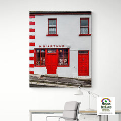 Canvas Wrap - McArthur's Pub, Tulla, County Clare - James A. Truett - Moods of Ireland - Irish Art