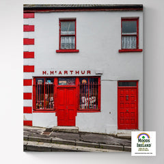 Canvas Wrap - McArthur's Pub, Tulla, County Clare - James A. Truett - Moods of Ireland - Irish Art