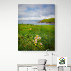 Canvas Wrap -Last Flower of Summer, Kilkee, County Clare Canvas Wrap Moods of Ireland 