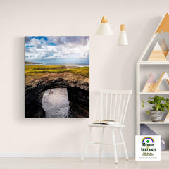 Canvas Wrap - Bridges of Ross, Loophead Peninsula, County Clare - James A. Truett - Moods of Ireland - Irish Art