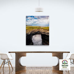 Canvas Wrap - Bridges of Ross, Loophead Peninsula, County Clare - James A. Truett - Moods of Ireland - Irish Art