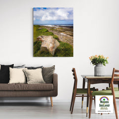 Canvas Wrap - Wild Atlantic Coast of County Clare's Loophead Peninsula - James A. Truett - Moods of Ireland - Irish Art