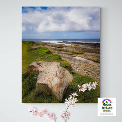 Canvas Wrap - Wild Atlantic Coast of County Clare's Loophead Peninsula - James A. Truett - Moods of Ireland - Irish Art