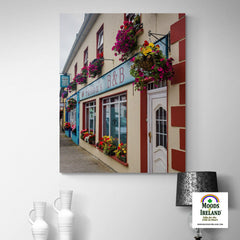 Canvas Wrap - Fallon's B&B, Kinvara, County Galway - James A. Truett - Moods of Ireland - Irish Art