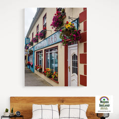 Canvas Wrap - Fallon's B&B, Kinvara, County Galway - James A. Truett - Moods of Ireland - Irish Art