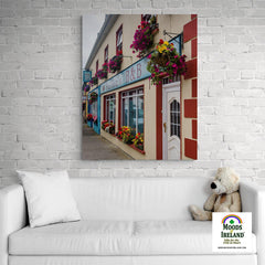 Canvas Wrap - Fallon's B&B, Kinvara, County Galway - James A. Truett - Moods of Ireland - Irish Art