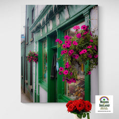 Canvas Wrap - F. O'Dea's Shop, Kinvara, County Galway - James A. Truett - Moods of Ireland - Irish Art