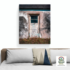 Canvas Wrap - Doorway to Times Past, Carrigaholt, County Clare - James A. Truett - Moods of Ireland - Irish Art