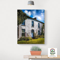 Canvas Wrap - Abandoned Irish Manor House, County Clare - James A. Truett - Moods of Ireland - Irish Art