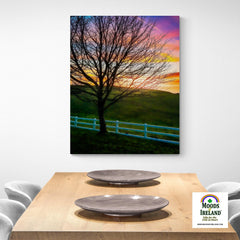 Canvas Wrap - Winter Sunset at Ballynacally, County Clare Canvas Wrap Moods of Ireland 