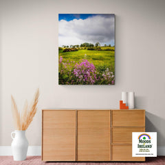 Canvas Wrap - Lissycasey Wildflowers, County Clare, Ireland - James A. Truett - Moods of Ireland - Irish Art