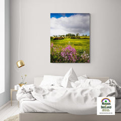 Canvas Wrap - Lissycasey Wildflowers, County Clare, Ireland - James A. Truett - Moods of Ireland - Irish Art