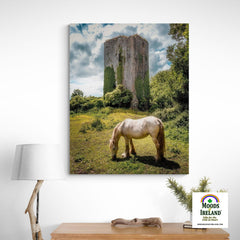 Canvas Wrap - Ballygriffy Castle, County Clare - James A. Truett - Moods of Ireland - Irish Art