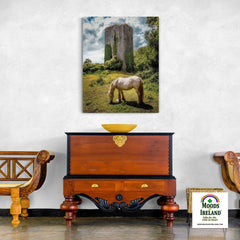 Canvas Wrap - Ballygriffy Castle, County Clare - James A. Truett - Moods of Ireland - Irish Art