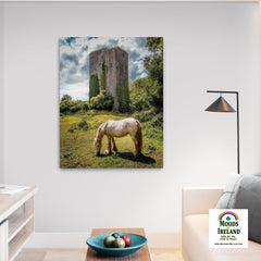 Canvas Wrap - Ballygriffy Castle, County Clare - James A. Truett - Moods of Ireland - Irish Art