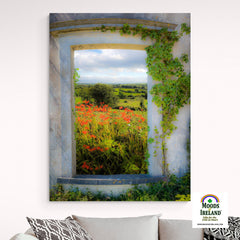 Canvas Wrap - Summer in the County Clare Countryside - James A. Truett - Moods of Ireland - Irish Art