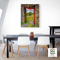 Canvas Wrap - Summer Wildflower Meadow, Ballynacally, County Clare - James A. Truett - Moods of Ireland - Irish Art