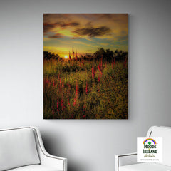 Canvas Wrap - Fairy Fingers at Sunrise, County Clare - James A. Truett - Moods of Ireland - Irish Art