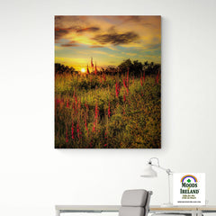 Canvas Wrap - Fairy Fingers at Sunrise, County Clare - James A. Truett - Moods of Ireland - Irish Art