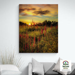 Canvas Wrap - Fairy Fingers at Sunrise, County Clare - James A. Truett - Moods of Ireland - Irish Art