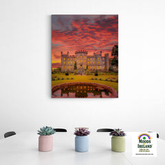 Canvas Wrap - Sunset over Markree Castle, County Sligo - James A. Truett - Moods of Ireland - Irish Art