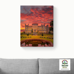 Canvas Wrap - Sunset over Markree Castle, County Sligo - James A. Truett - Moods of Ireland - Irish Art