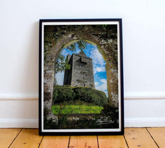 Canvas Wrap - Ballinalacken Castle in Ireland’s County Clare - James A. Truett - Moods of Ireland - Irish Art