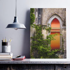 Canvas Wrap - Sunrise at Paradise House near Ballynacally, County Clare - James A. Truett - Moods of Ireland - Irish Art