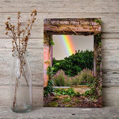 Canvas Wrap - Rainbow in Paradise, County Clare - James A. Truett - Moods of Ireland - Irish Art