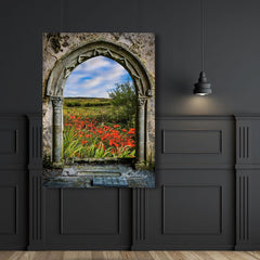 Canvas Wrap - Medieval Portal to Irish Summer in County Clare - James A. Truett - Moods of Ireland - Irish Art