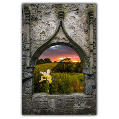 Canvas Wrap - Serene Sunset over County Clare - James A. Truett - Moods of Ireland - Irish Art