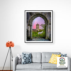Print - Medieval Castle in the County Clare Countryside - James A. Truett - Moods of Ireland - Irish Art