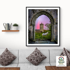 Print - Medieval Castle in the County Clare Countryside - James A. Truett - Moods of Ireland - Irish Art