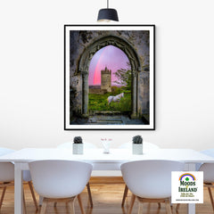 Print - Medieval Castle in the County Clare Countryside - James A. Truett - Moods of Ireland - Irish Art