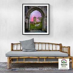 Print - Medieval Castle in the County Clare Countryside - James A. Truett - Moods of Ireland - Irish Art